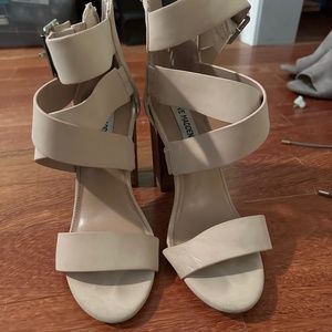 Steve Madden Tan Heels Size 8